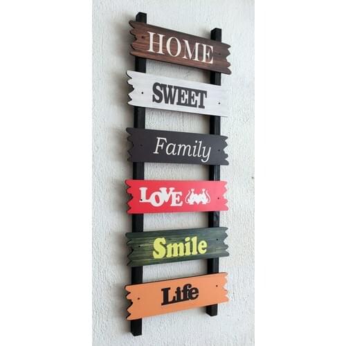 Practical Decor Decorative Fence Table Multicolor