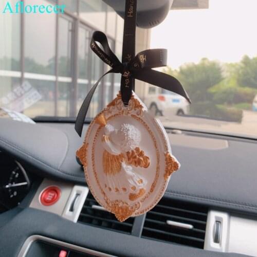 Angel With A Horn Silicone Mold Big Size Silica Gel DIY Aromatherapy Gypsum Plaster Silicone Mould For Car Home Pendant
