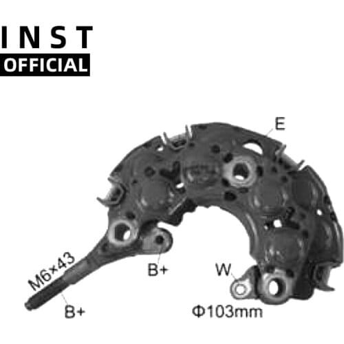 ALTERNATOR GENERATORS RECTIFIER BRIDGE FOR INR731 021580-3830 100211-8050 100211-8710 31-8212 11227 133672