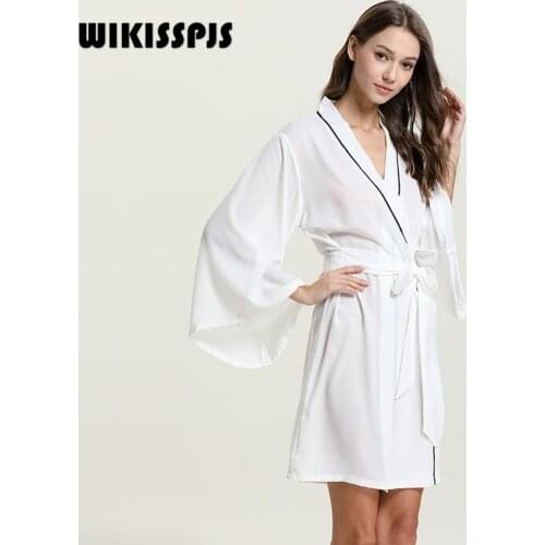 WIKISSPJS Womens Sexy Robes