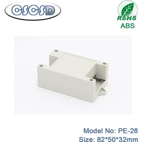 1Pcs 82*50*32mm CSCSD Electric Junction Box Din Rail Terminal Electronic Project Box Waterproof Din Rail Plc Enclosure