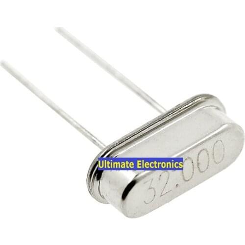 40pcs Passive crystal HC-49S 32MHZ 32M Crystalline DIP 2feet