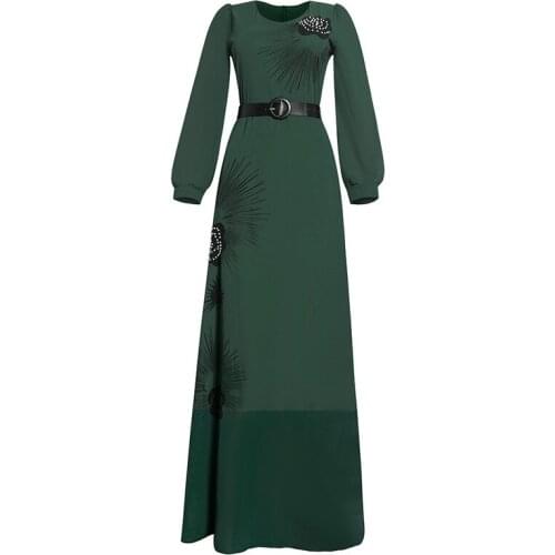 African Dresses for Women Summer African Women Printing Long Sleeve Plus Size Long Dress African Clothes Women