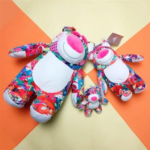Disney Toy Story Lotso Graffiti Bear Cute Plush Toy Dolls