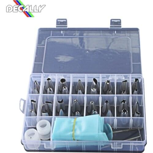 32 Styles Silk Flower Stainless Steel Tools Rotating Table for Cake Decorating Baking Tools Set Cake Tools Silk Flower Sets