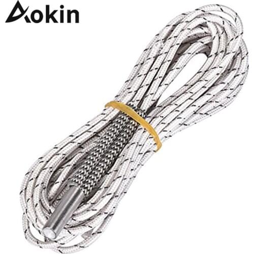 Aokin 1M/2M Heating Tube 6*20mm 12V 24V 50W Ceramic Cartridge Heater Reprap Mendel For HotEnd V6 J-Head 3D Printer Parts