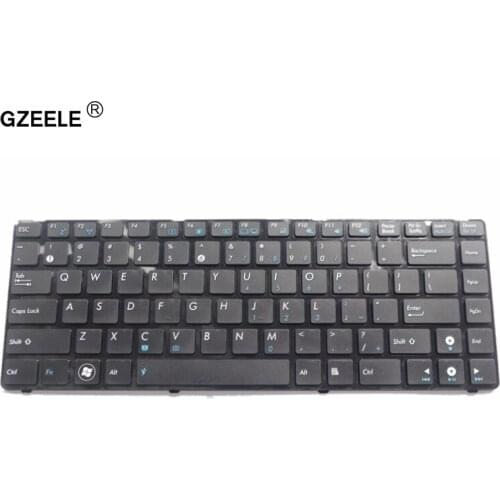 GZEELE New for ASUS X43B X43BE X43BR X43E X44HY X44L X44LY X45C X45U X45VD keyboard US layout Black color english laptop