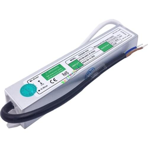 Wholesale and retail 10pc 12V 1.67A20W AC/DC driver Switch power supply adapter Transformer LED strip free shipping