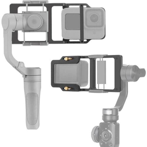 Handheld Gimbal Adapter Switch Mount Plate for GoPro 9 Black Camera Stabilizer Adapter Clip for Go Pro 9 Camera Accessories
