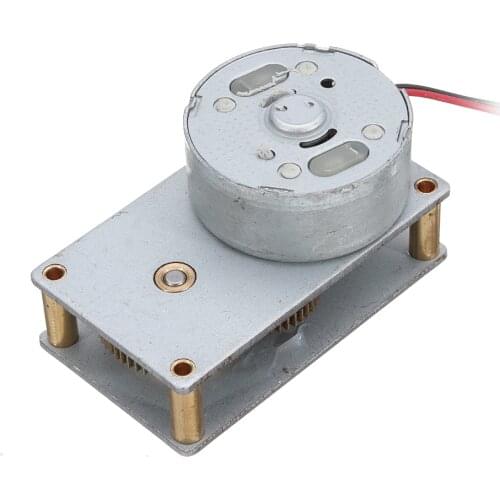 DC 6V Micro Gear Motor ZB4124-300 Reducer Motor Low Speed Metal Gear Motor