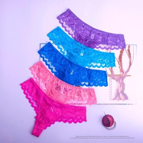 Sexy sheer lace Women lingerie high waist Thongs plus size G-string Underwear Panties Briefs Ladies T-back 1pcs/Lot ac55