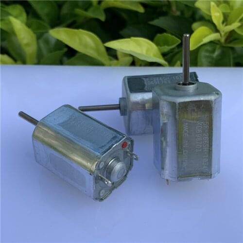 SF-266SH Precision Square DC Motor 6.0V-24.0V with Metal Brush, Six Pole Rotor, Silent for Car Air Conditioner Rearview Mirror
