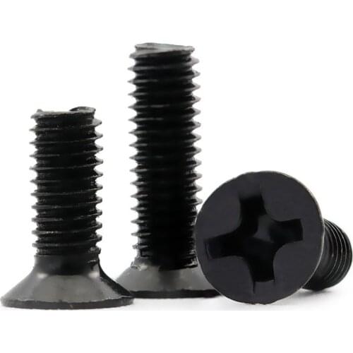 20/50pcs Countersunk Falt Head Phillips Screw M1.2 M1.4 M1.6 M1.7 M2 M2.5 M3 M4 M5 Carbon Steel Laptop Screw for Lenovo Samsung