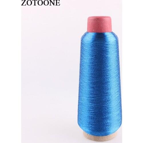 ZOTOONE 3500M/Roll DMC Lack Blue Embroidery Threads For Knitting Stitch Craft Machine Thread Cross For Sewing Organizer Floss D