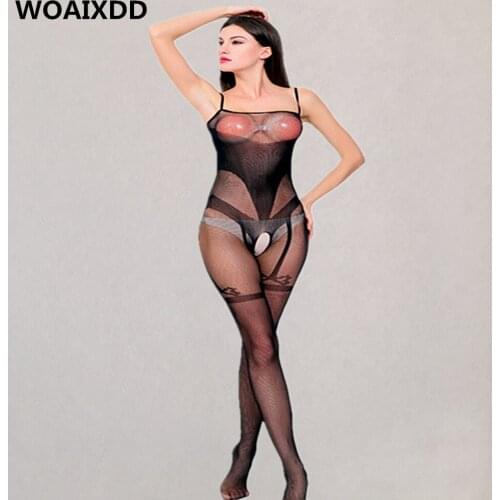 Plus Size Lingerie Sexy Hot Erotic Lingerie For Women Hollow Mesh Teddy Baby Doll Porno Lingerie Fishnet Sex Costumes Underwear
