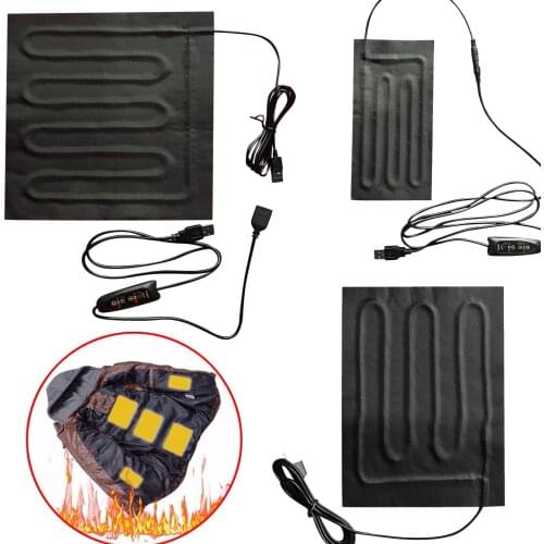 Winter Electric heating pad Bedspread Pillow Thermal Pad Coat Pockets USB Heater Heating Plate Body Warmer