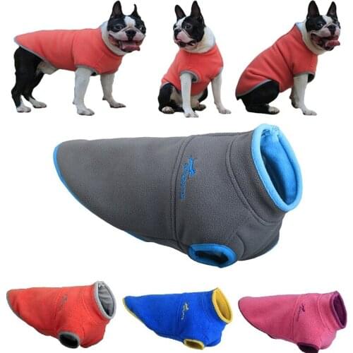 Winter Warm Pet Dog Clothes Soft Wool Outfit For Small Dogs Chihuahua Pug Sweater Clothing Puppy Coat Jacket