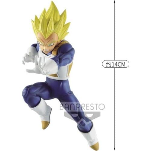 100% Original Banpres Dragonball Figure Vegeta Burdock Figure PVC Action Model Toys Anime Figure