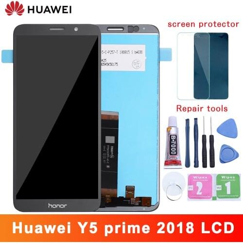 2018 New 5.45 inch for Huawei Y5 prime 2018 LCD Display Touch Screen Digitizer Assembly For Huawei Y5 Pro 2018 LCD With Frame