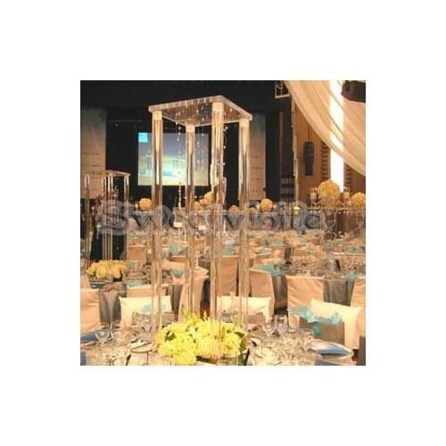 60cm Tall Free shipping Crystal flower stand wedding table centerpiece wedding decoration 10pcs/Lot