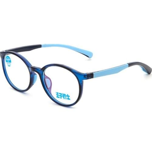 8 Colors Cute Round Optical Glasses Frame Soft Flexible Silicone Kids Glasses Transparent Children Frame Eyeglasses Spectacles