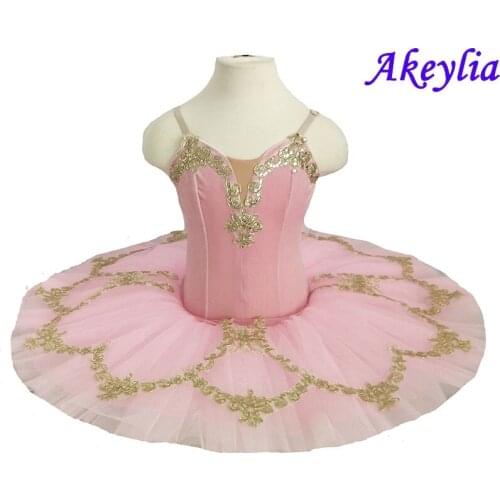 Pre-Professional Ballet Dance Tutu Pink Stage Costume Children blue pancake tutu Adult Ballerina Dance Tutu Dress in 11 colors