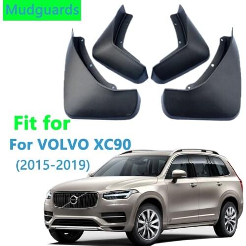 Front Rear Car Mud Flaps For VOLVO XC90 2015-2019 Mudflaps 2015 2016 2017 2018 2019 Splash Guards Mud Flap Mudguards Fender Tool