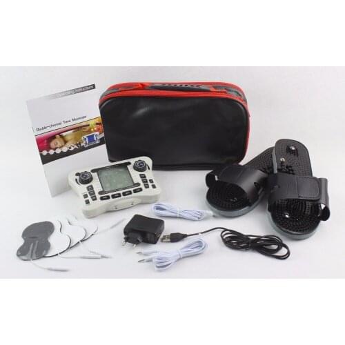 TENS UNIT/Dual channel output TENS EMS pain relief/Electrical nerve muscle stimulator/Digital therapy massager/Physiotherapy