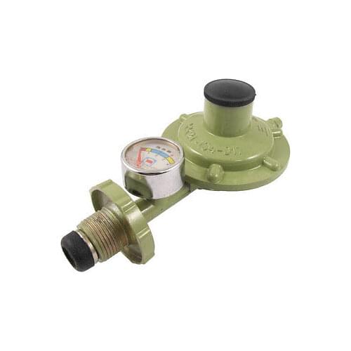 Cooker 21mm Male Thread Single Flow LP Gas Pressure Regulator Valve