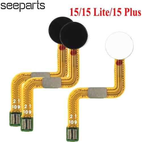 Touch ID Fingerprint Sensor Home Menu Button Flex Cable For Meizu 15 M15 15 Plus Replacement For Meizu 15 Lite Fingerprint