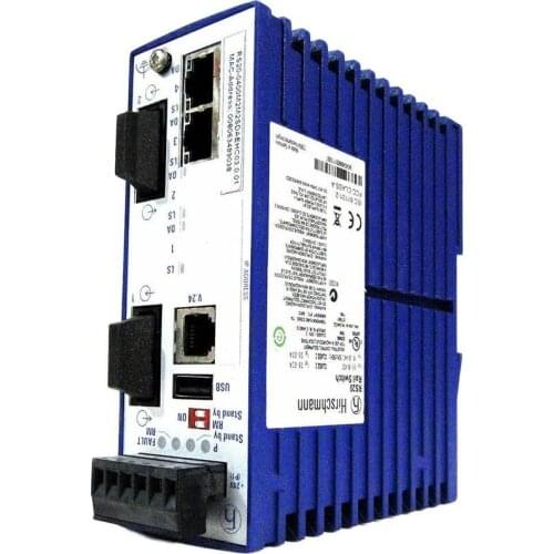 RS20-0400M2M2TDAEHC07.1.01 Hirschmann Rail Switch Used