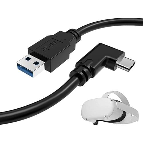 VR Cable Male To Male Date Cord For Oculus Quest2 Elite Halo Strap Psvr 1650 Super For Htc Vive For S