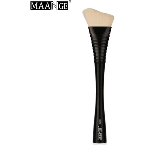 MAANGE 1Pcs S Shape Blush Makeup Brush Concealer Highlight Power Foundation Cosmetic Face Make Up Beauty Maquiagem Brush Tool