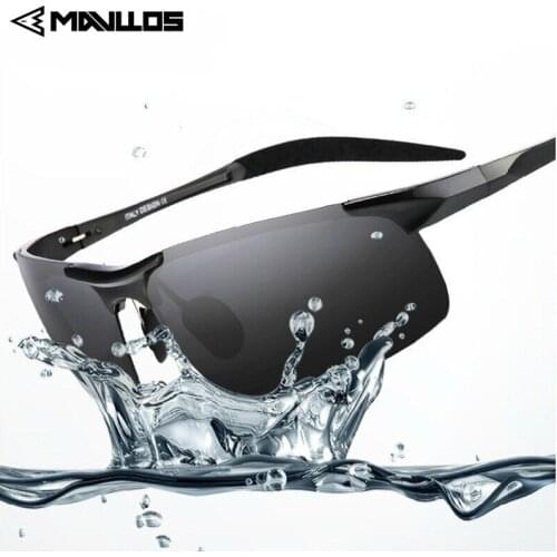 Mavllos Fishing GlassesMens Fishing Eyewear Sunglasses Driving Cycling Glasses Anti Explosion-proof Sunglasses Sports Outdoor