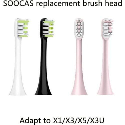 Oth Brush HeadsSOOCAS X3 X1 X5 Tooth Brush Head Original oothbrush Heads Replacement For SOOCARE Sonic Electric Tooth Brush Head