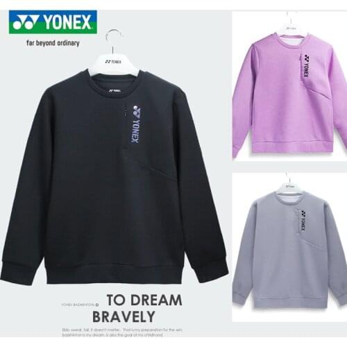 New YONEX sport Jersey quick dry clothing sportswear badminton long sleeve coat hoodie for men women original