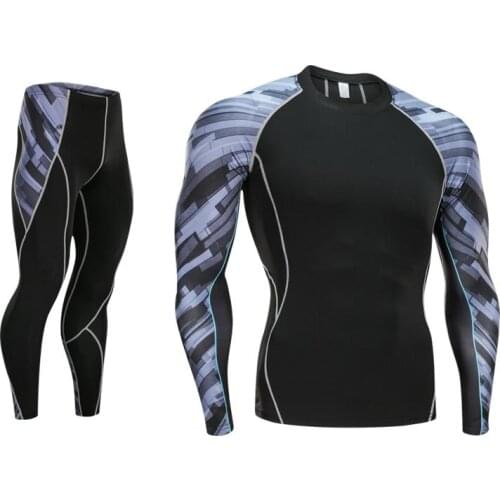 New Winter Thermal Underwear Pant+Clothing Men Quick Dry Warm Long Johns Set Male Warm Fitness Thermo Underwear Set