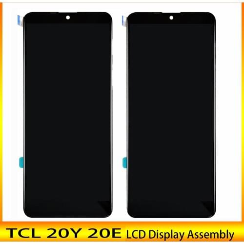 New LCD 6.52" For TCL 20Y 20E 6156D 6125F 6125D 6125A LCD Display Touch Screen Digitizer Assembly 100% Perfect Repair