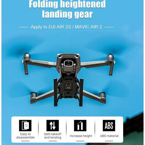 STARTRC DJI Air 2S Mavic Air 2 Landing Gear Foldable Quick Release Landing Gear for DJI Mavic Air 2 Drone Leg Height Extender