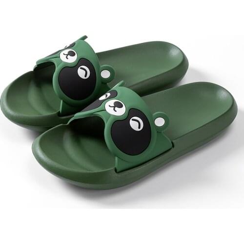 Womens household anti slip thick soled soft soled mens summer EVA couple slippers slippers men shoes man indoor slippers