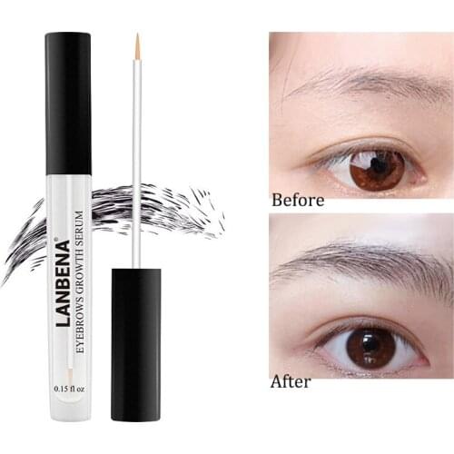 Eyelash Enhancer Eye Lashes Eyebrown Liquid Treatment Natural Eyelash Growth Serum Eyebrow Serum Lengthening Growth