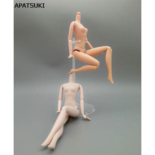 1pc 12 Jointed DIY Movable Nude Naked Doll Body For 11.5" Dollhouse Parts For 1/6 BJD Doll Body Children Gifts
