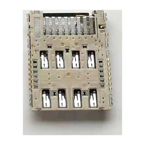 10pcs/lot Sim Card Memory Reader Tray Holder Sim reader For LG G4 H810 H815 H811 F500