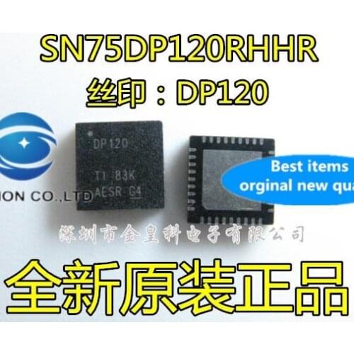 10PCS SN75DP120RHHR QFN-36 DP120 SN75DP120RHHT in stock 100% new and original