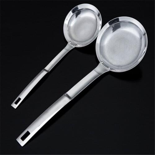 304 stainless steel soy milk machine filter dregs oil foam fishing spoon pot colander Strainer Wire Fine Mesh Flour Sifter Sieve