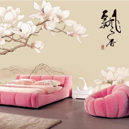 Custom 3D murals,Chinese style fresh fragrance of orchids papel de parede,living room sofa TV background bedroom wallpaper