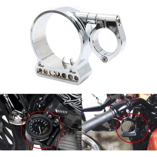 Motorcycle CNC Side Mount Speedometer Relocation Bracket Cover Instrument Bracket Case Housing For Harley Sportster XL883 X1200
