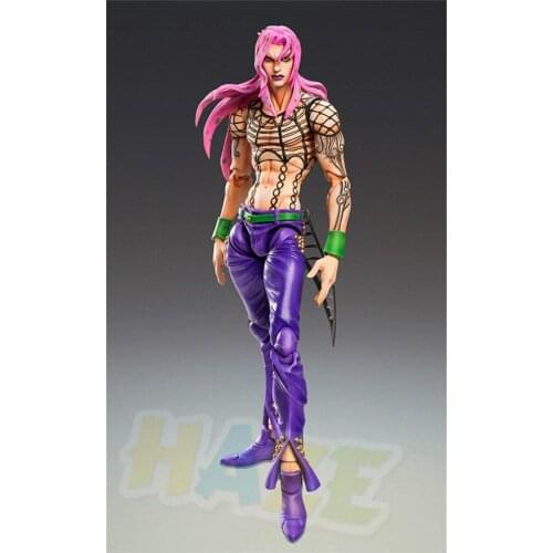 Anime JoJos Bizarre Adventure Part.5 Diavolo Figure Figurine Toys Collection Moving 15cm