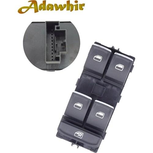 For VW Golf MK7 Passat B8 Tiguan Driver Side Window Master Control Switch 5G0 959 857C 5GG 959 857 A 5G0959857C