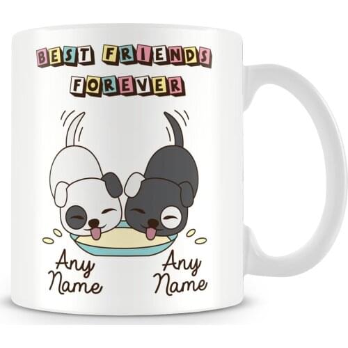 Best Friends Forever Dogs Puppies Mug